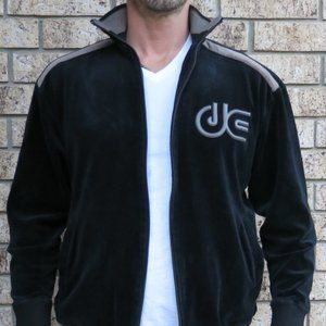 DC Vintage Velvet Jacket, Medium, Black